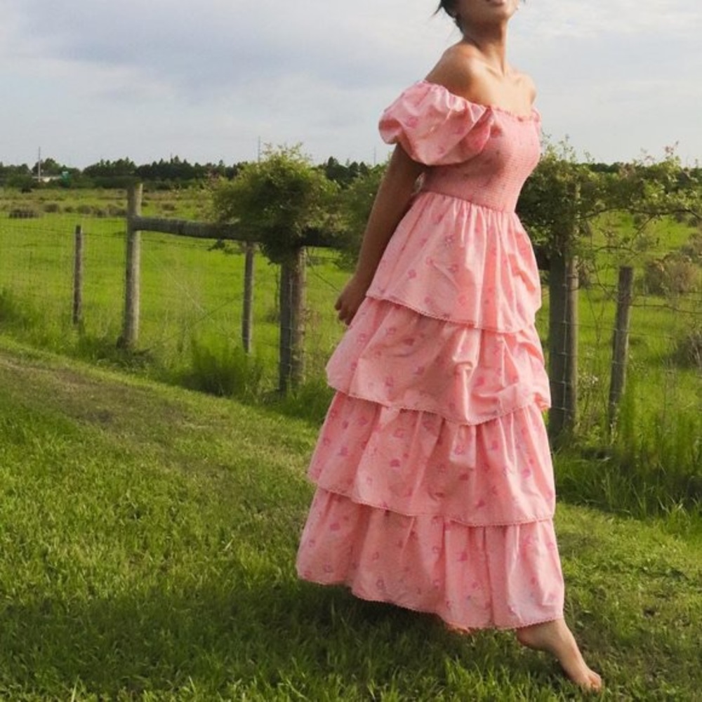 LOVESHACKFANCY x Target Simone Layered Dress